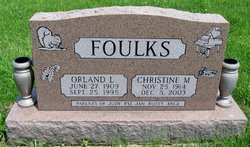 Christine Marie <I>Ford</I> Foulks 