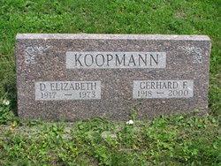 Doris Elizabeth <I>Roe</I> Koopmann 