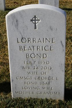 Mrs Lorraine Beatrice <I>Christian</I> Bond 
