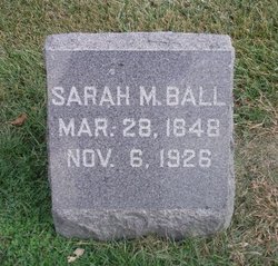 Sarah M <I>Bevard</I> Ball 