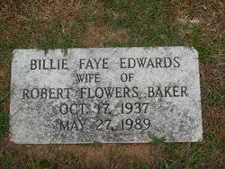 Billie Faye <I>Edwards</I> Baker 