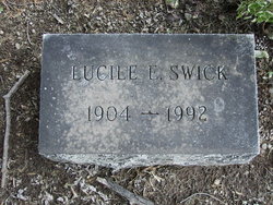Lucile Elizabeth <I>Wilson</I> Swick 