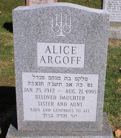 Alice Argoff 