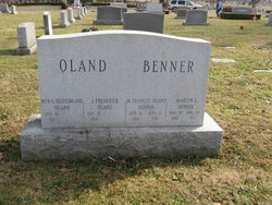 Mary Frances <I>Oland</I> Benner 
