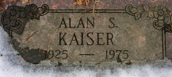 Alan S Kaiser 