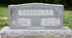 Mabel Louise <I>Smith</I> Chambliss 