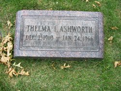 Thelma Irene <I>Johnson</I> Ashworth 