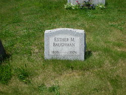 Esther M Baughman 