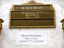 Beatrice <I>Noskin</I> Kaufman 