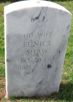 Eunice <I>Shaw</I> Rogers 