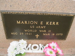 Marion Elwood Kerr 