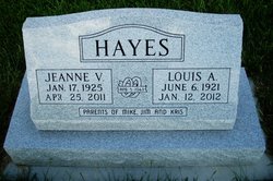 Jeanne Virginia <I>Bell</I> Hayes 