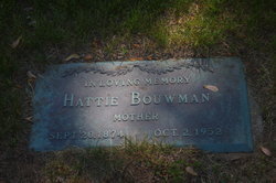Hattie <I>Jacobs</I> Bouwman 