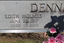 Edith <I>Holmes</I> Denning 