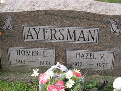 Hazel Virginia <I>Nicholson</I> Ayersman 