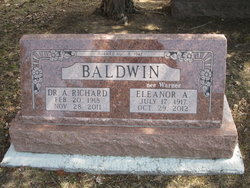 Eleanor A. <I>Warner</I> Baldwin 