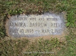 Almira “Myra” <I>Darrow</I> Reeve 