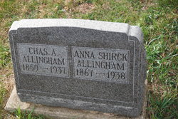 Anna <I>Shirck</I> Allingham 