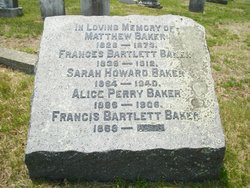 Frances Burnley “Fannie” <I>Bartlett</I> Baker 