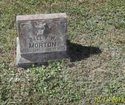 Sallie W Morton 