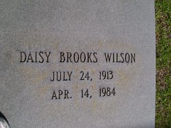 Daisy Mae <I>Brooks</I> Wilson 