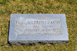 Mildred Irene <I>Cordle</I> Casto 