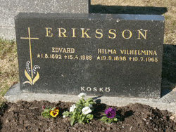 Hilma Vilhelmina Eriksson 