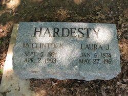 Laura J. <I>Mayberry</I> Hardesty 