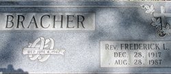 Rev Frederick Luther Bracher 