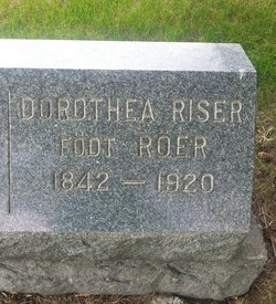 Dorothea “Karen” <I>Roer</I> Riser 