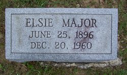 Elsie Ethel <I>Hacker</I> Major 
