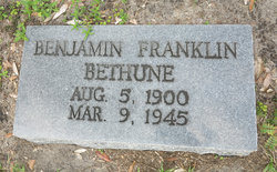 Benjamin Franklin Bethune 