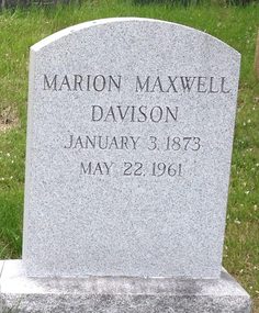 Marion Maxwell <I>Davison</I> Chesebrough 