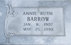 Annie Ruth <I>Hudgins</I> Barrow 