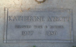 Katherine <I>Schwabenland</I> Abbott 