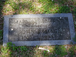 Mary Clayton <I>Claiborne</I> Ramage 