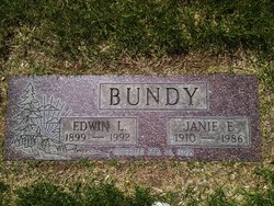 Janie E. <I>Stewart</I> Bundy 