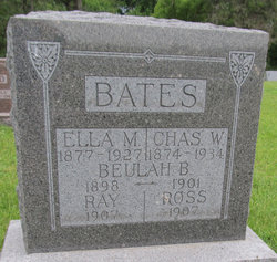 Ella Mable <I>Wharram</I> Bates 