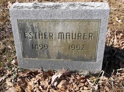 Esther A. <I>Rothrock</I> Maurer 