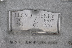 Lloyd Henry White 
