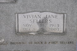 Vivian Jane <I>Sellers</I> White 