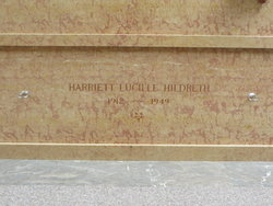 Harriett Lucille Hildreth 