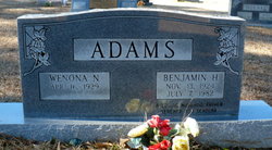 Benjamin Hughes “Ben” Adams Jr.