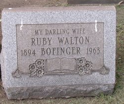 Ruby <I>Walton</I> Bofinger 