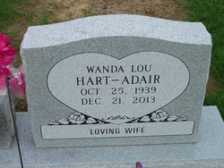 Wanda Lou <I>Bradley</I> Adair 