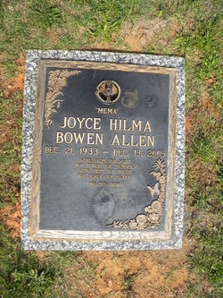 Hilma Joyce <I>Bowen</I> Allen 