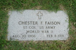 Chester F Faison 