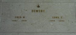 Edna I. Dewert 
