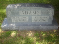Obie Franklin Adams 
