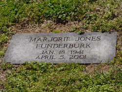 Marjorie Elizabeth <I>Jones</I> Funderburk 